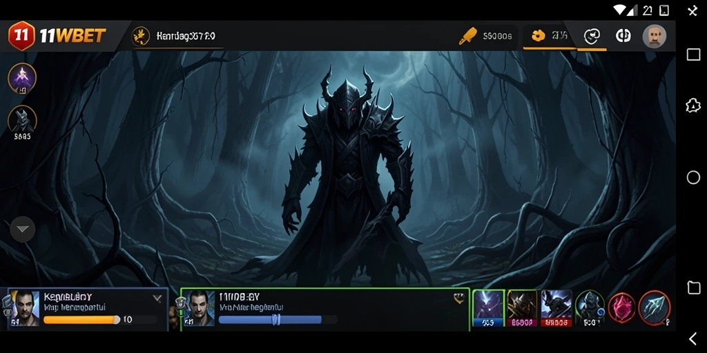 Screenshot gameplay <strong>11WBET</strong> menampilkan suasana mencekam dan ketegangan yang nyata.