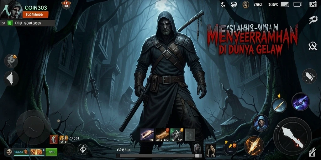 Gameplay COIN303 yang mencekam dan menegangkan.