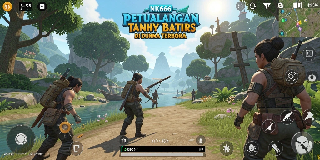Menampilkan gameplay seru di dunia terbuka NK666.