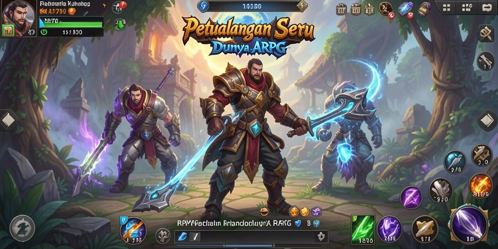 Screeshot gameplay RP79 menampilkan pertarungan seru dan grafis menawan.