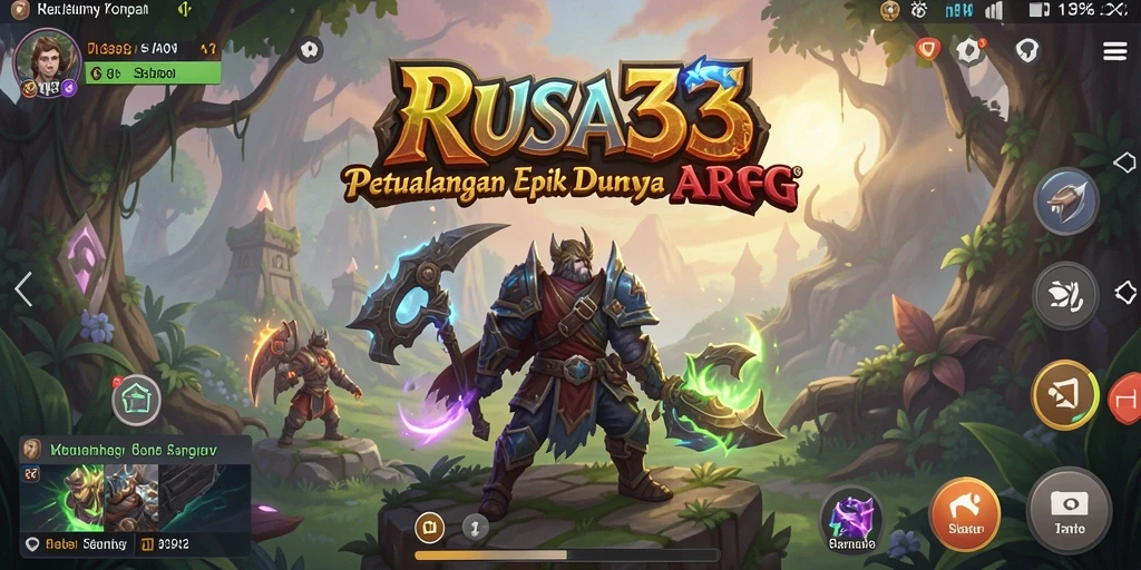 Screenshot gameplay RUSA33 menampilkan pertarungan seru dan grafis yang menarik.